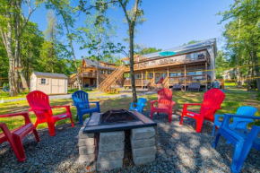 Near Water Park Resorts Lakefront Pocono Home